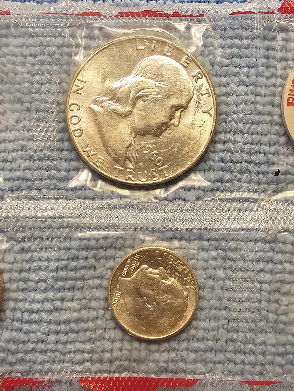 US Mint 1960-D Uncirculated Coin Set, Denver Mint